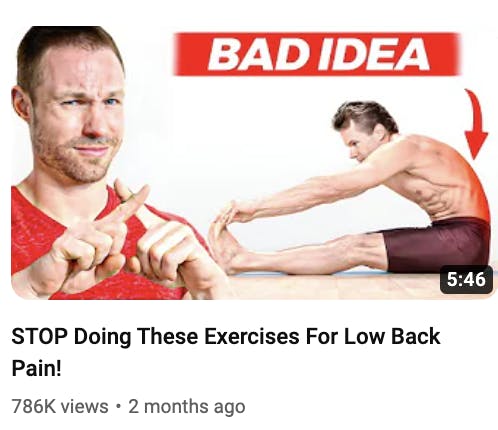 low back pain thumbnail