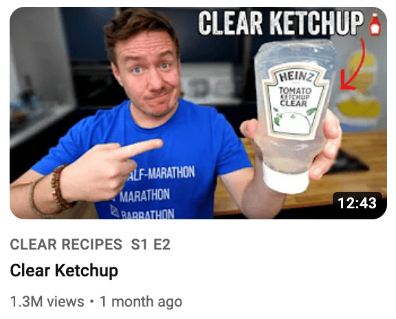 clear ketchup thumbnail