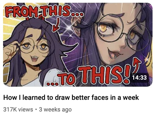 drawing faces thumbnail