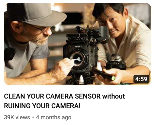camera sensor thumbnail