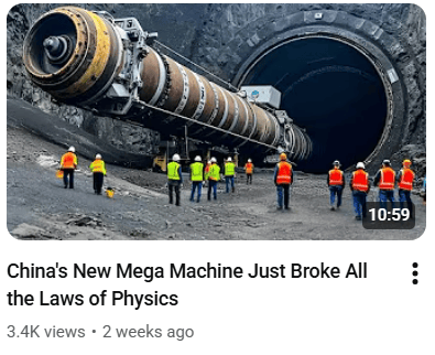 China mega machine