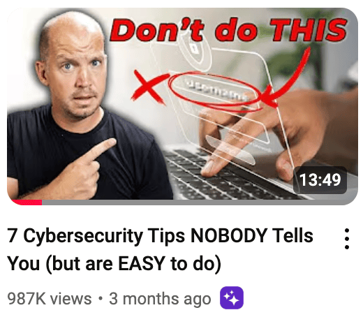 cybersecurity tips thumbnail