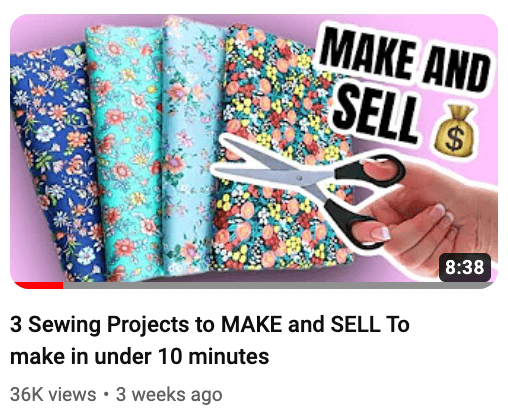 sewing project thumbnail