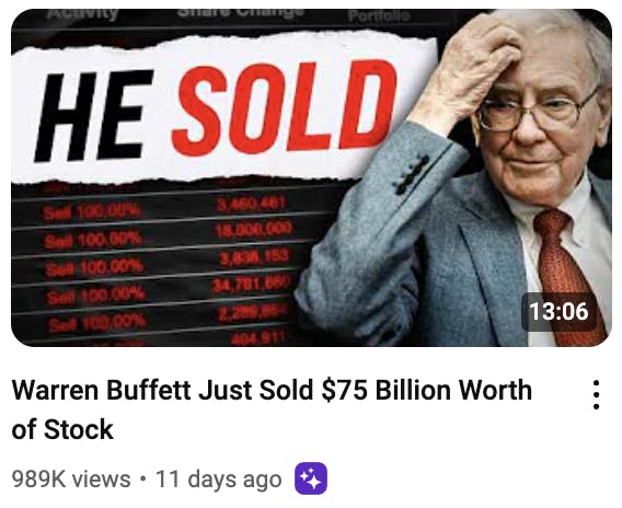 warren buffett thumbnail