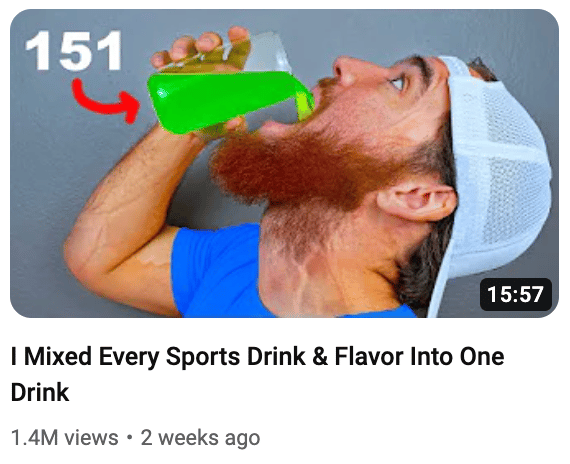 every sports drink flavor thumbnail