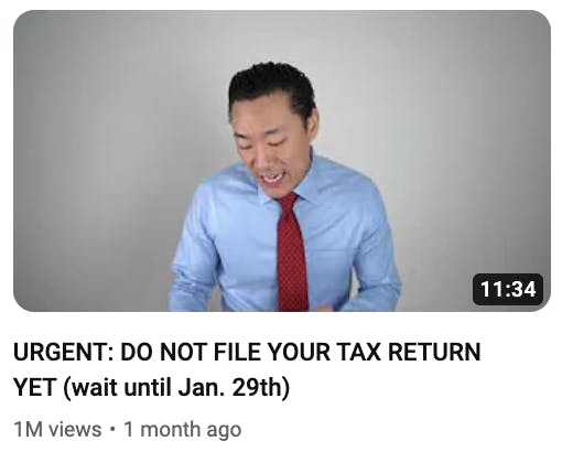 tax return thumbnail