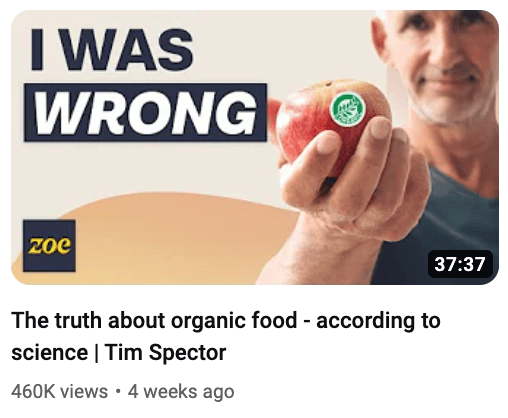 organic food thumbnail