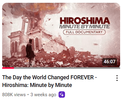 Hiroshima after image