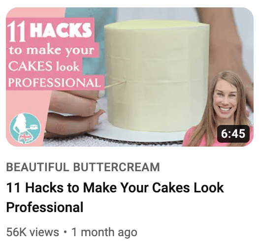 cake hacks thumbnail