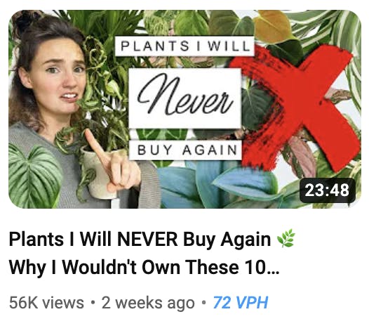 plants never buy again thumbnail