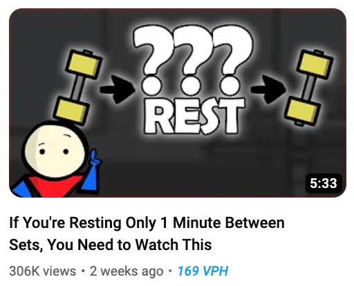 resting 1 minute thumbnail