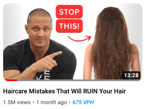 haircare mistakes