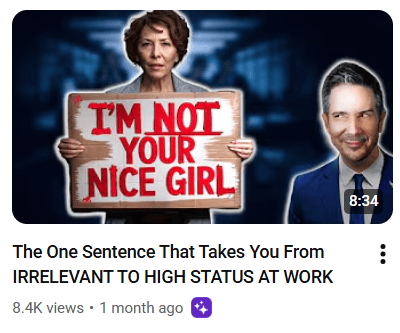 I'm not your nice girl