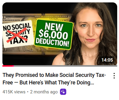 woman with tax signs