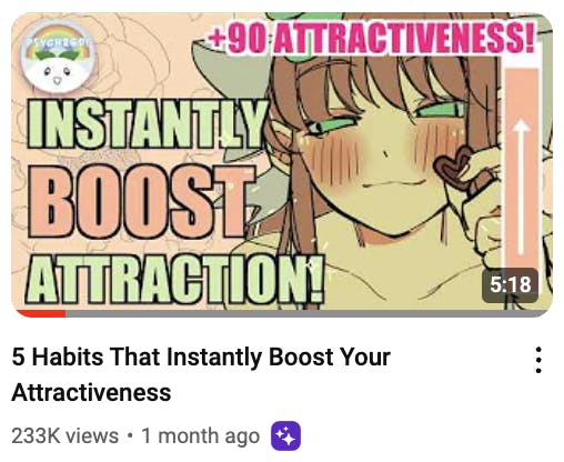 attractiveness habits thumbnail