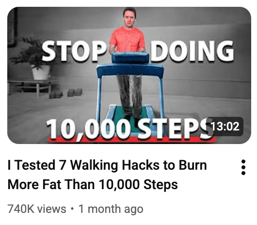 stop doing 10,000 steps