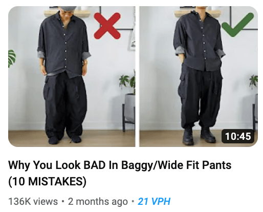 baggy pants thumbnail