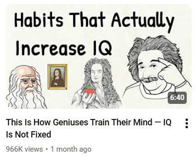 habits that increase IQ