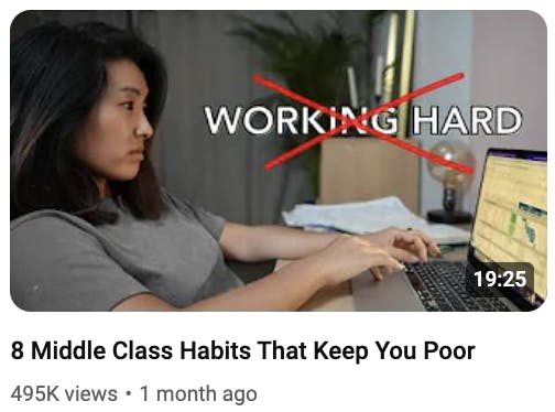 middle class habits thumbnail