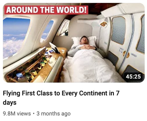 first class thumbnail