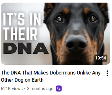 it's in their DNA