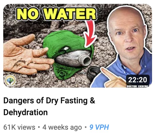 dangers of dehydration thumbnail