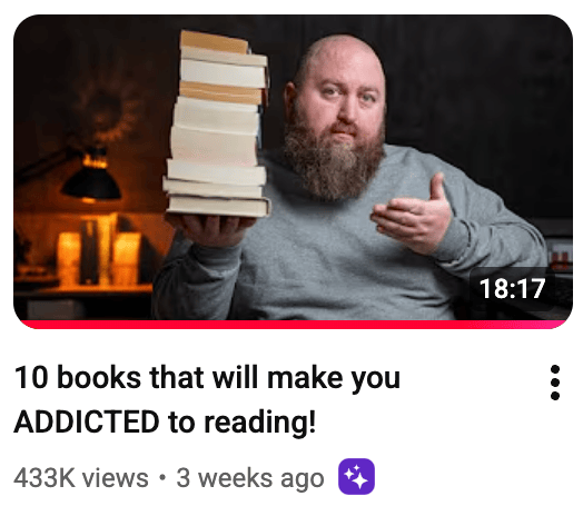 man with books