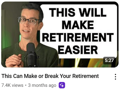 this will make retirement easier sign