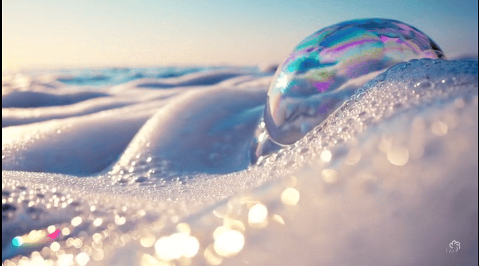 An ocean of bubbles