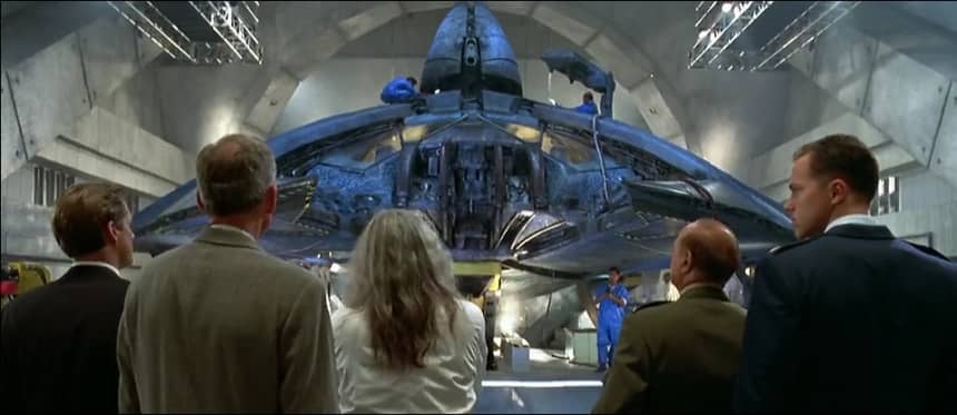 Independence Day movie spaceship