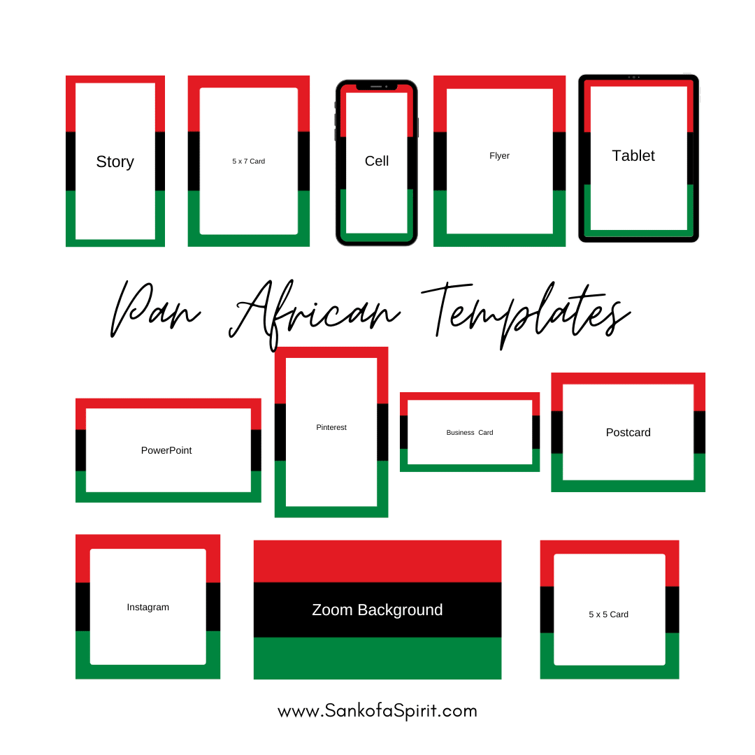 Pan African Template Bundle