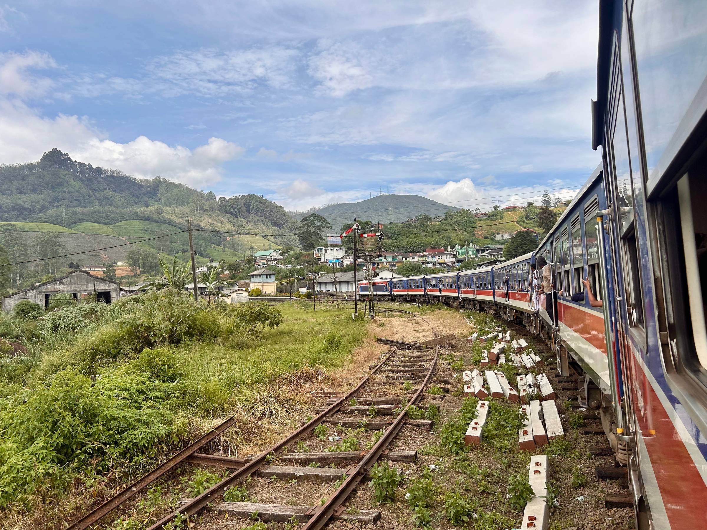 The train journey from Ella to Kandy