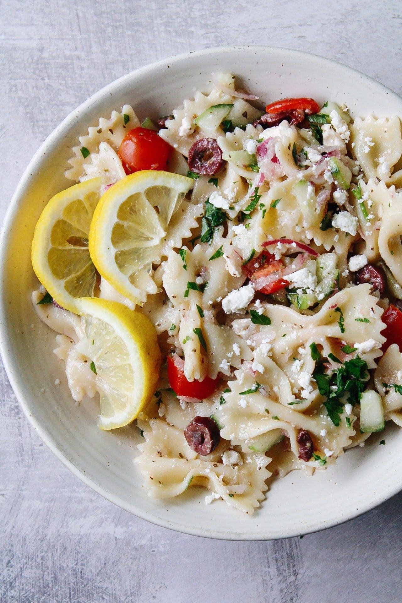 mediterranean pasta salad
