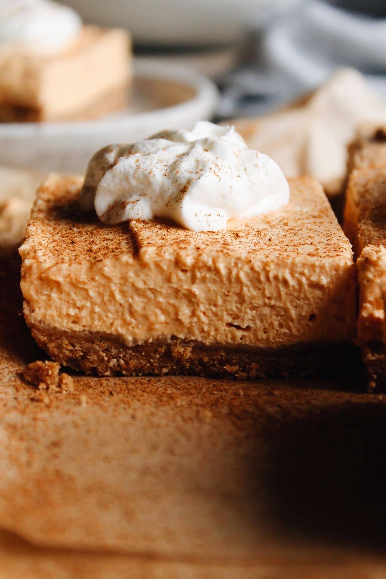 pumpkin cheesecake bars