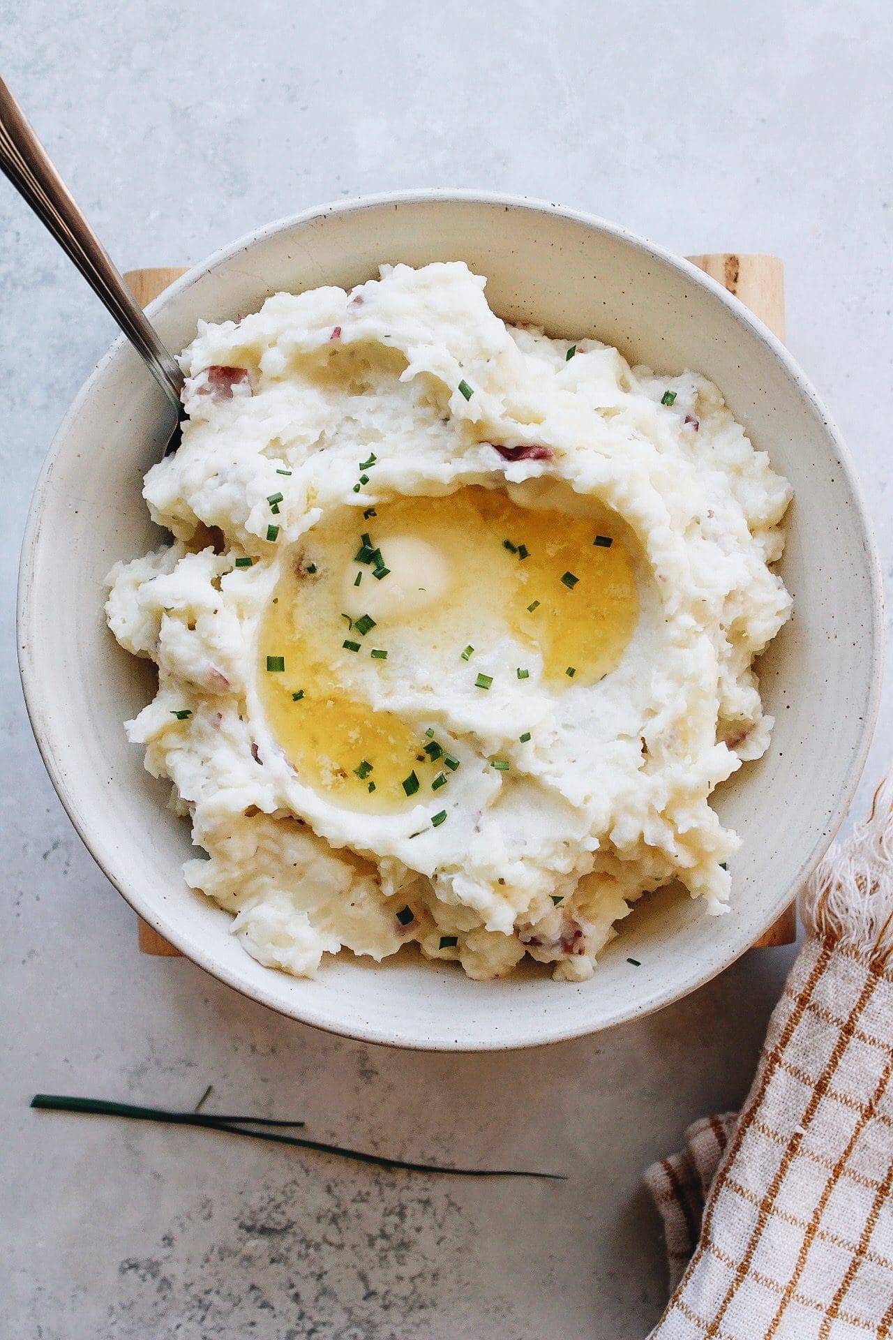 creamy boursin mashed potatoes