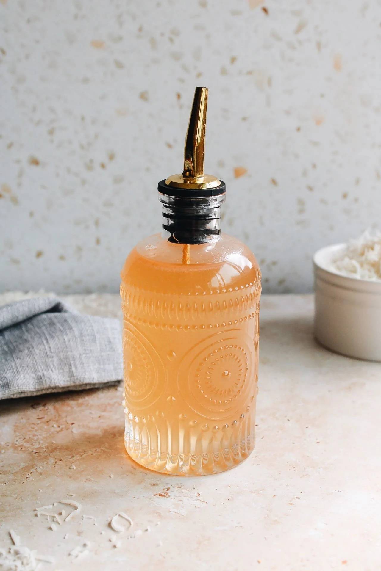 coconut simple syrup
