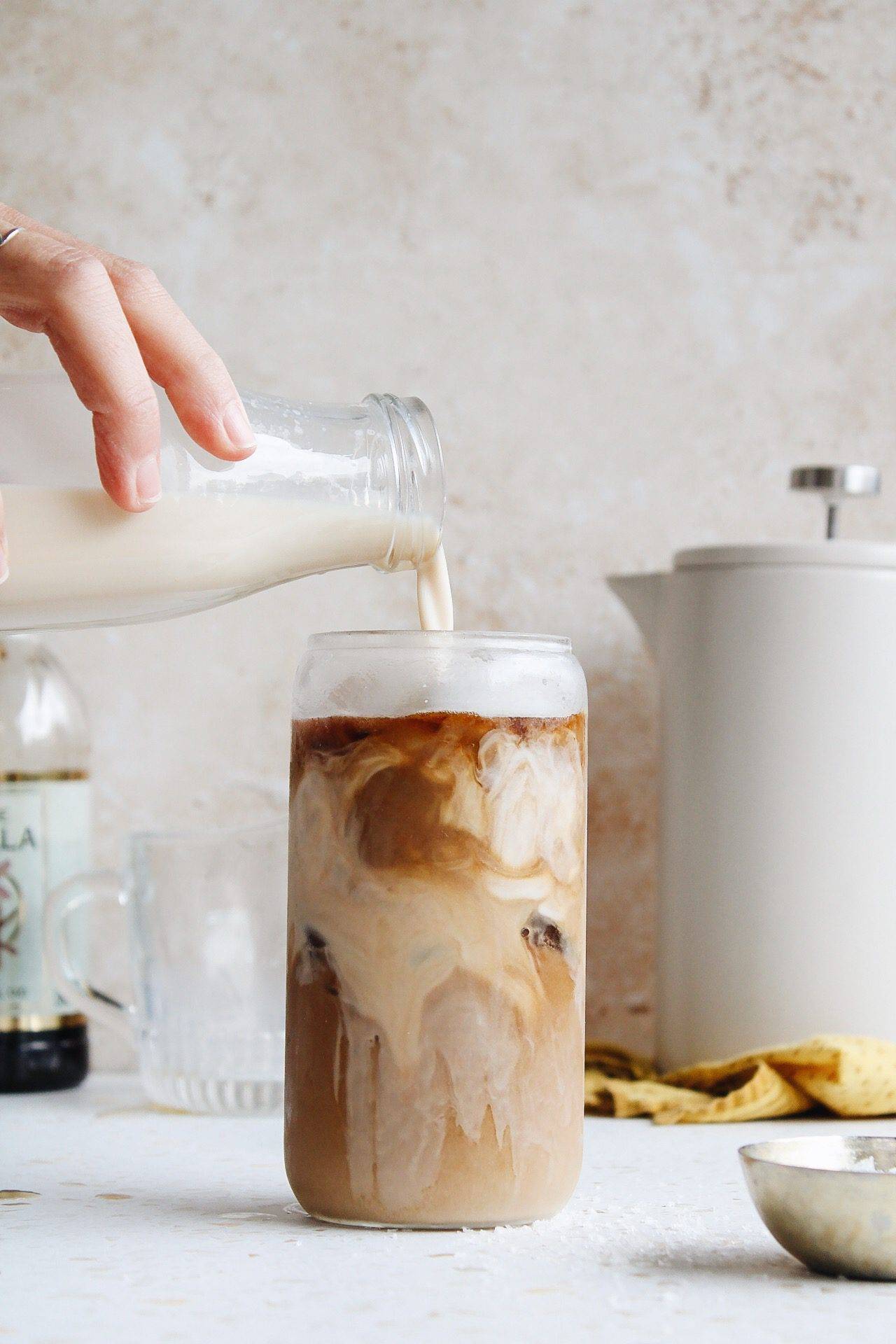 maple sea salt vanilla coffee creamer