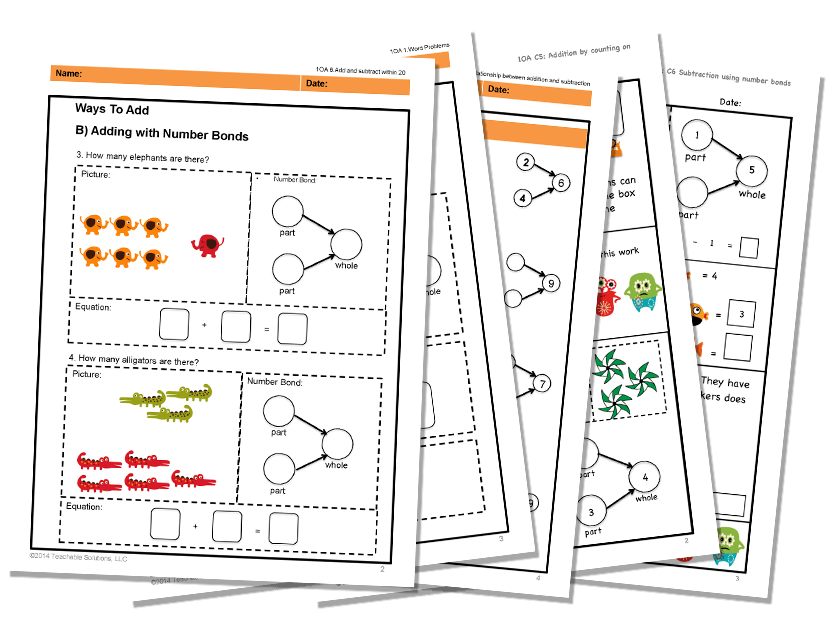 worksheets teachablemath