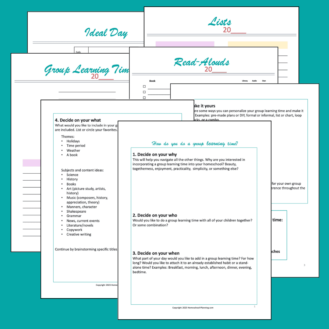 Group Learning landing page