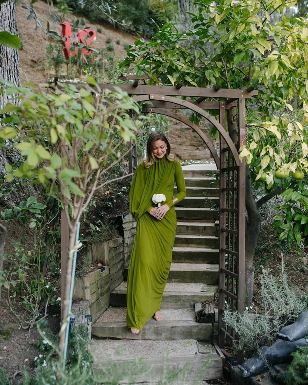 The stunning Gigi Hadid wearing the @karmaelkhaliljewelry Puzzle Ring for her sister’s wedding back in October ✨

Styled by: @elizabethsulcer 
Stylist Assistant: @nancyhong_