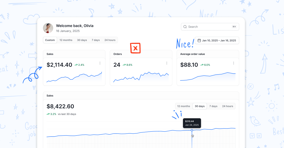 dashboard design