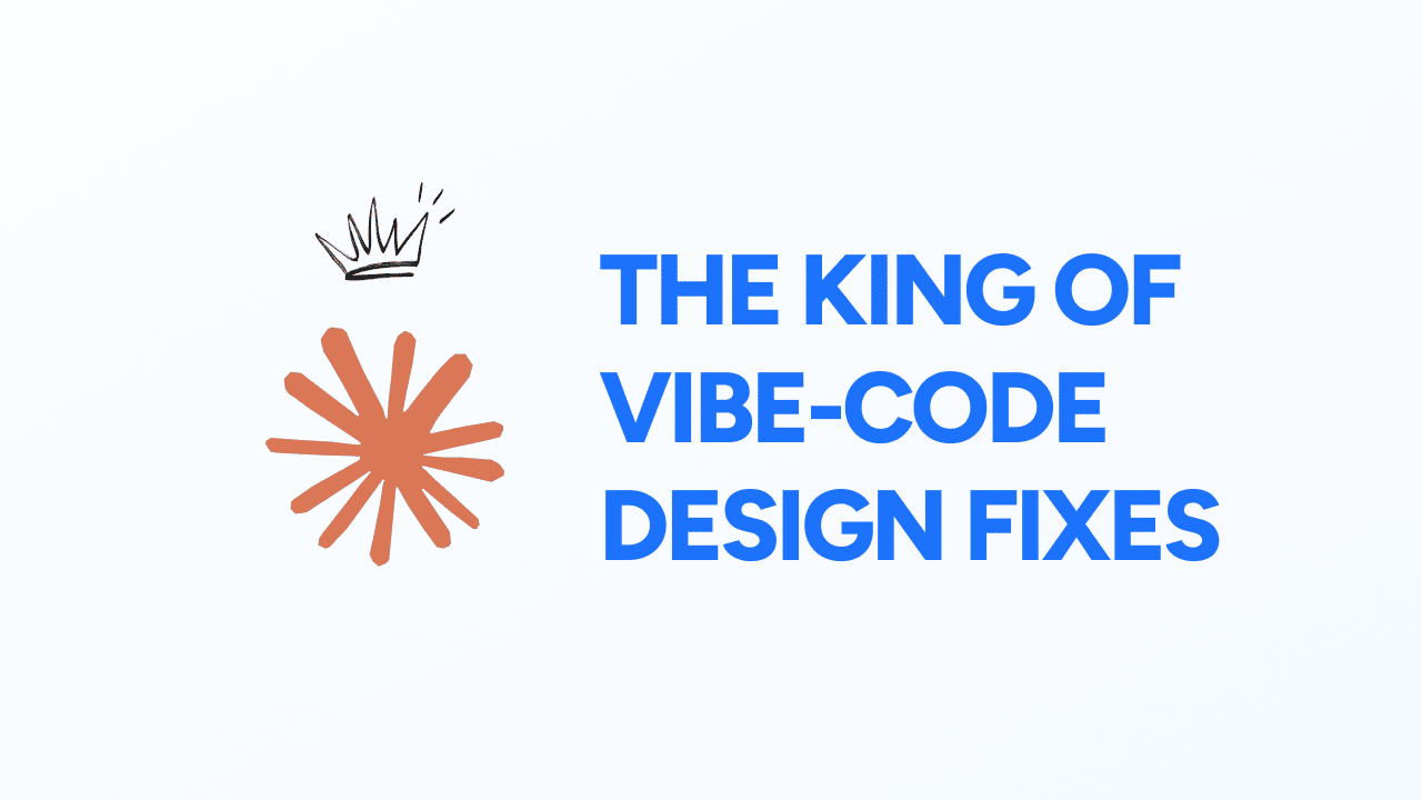 i fixed every vibe coded software as a designer