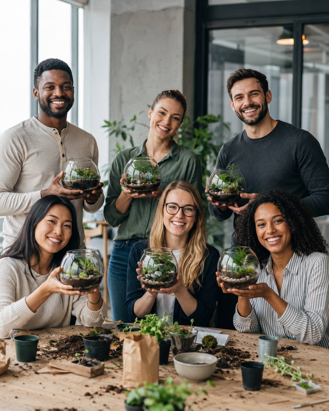 Give your team a hands on experience that encourages creativity, connection, and meaningful time together.