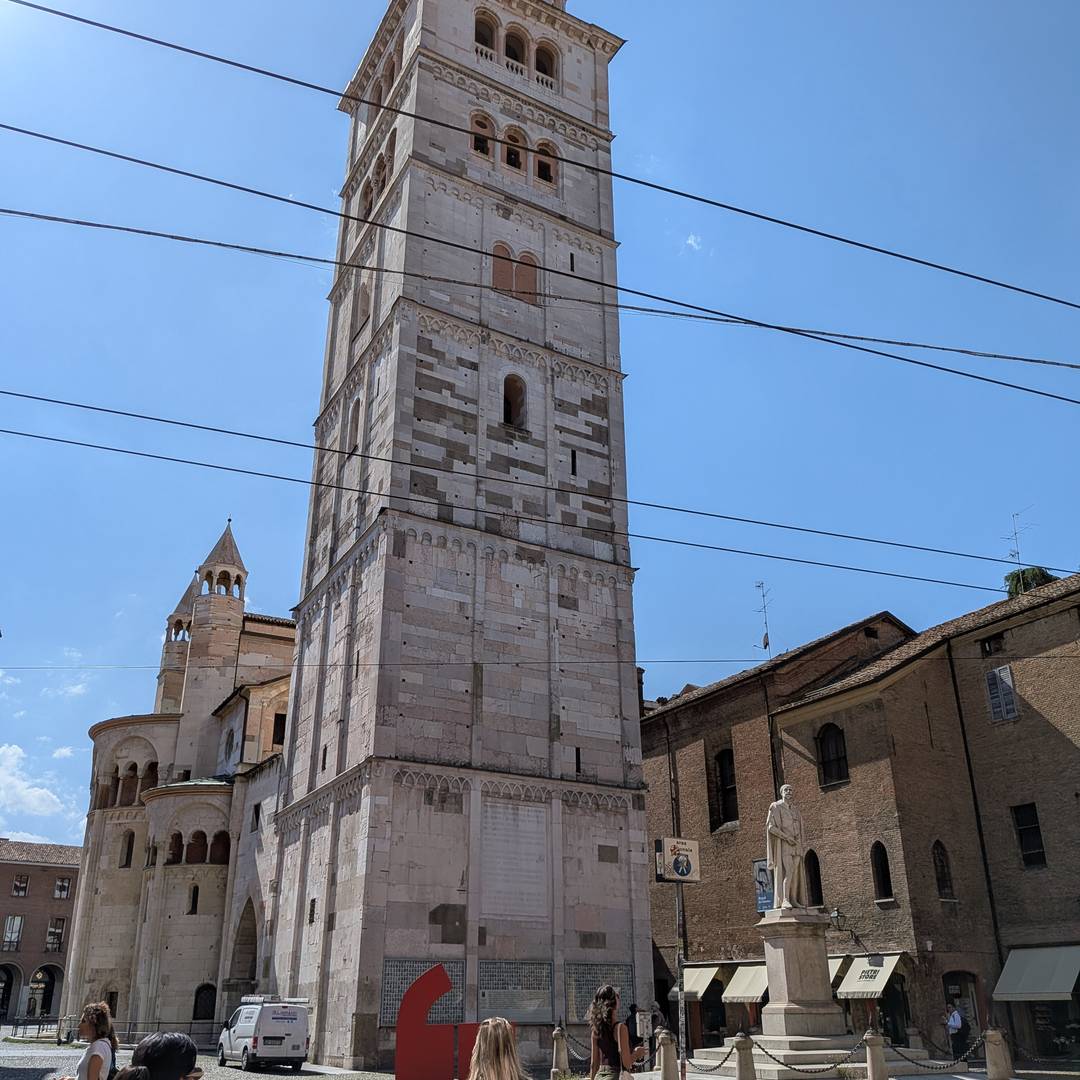 tall building in Modena