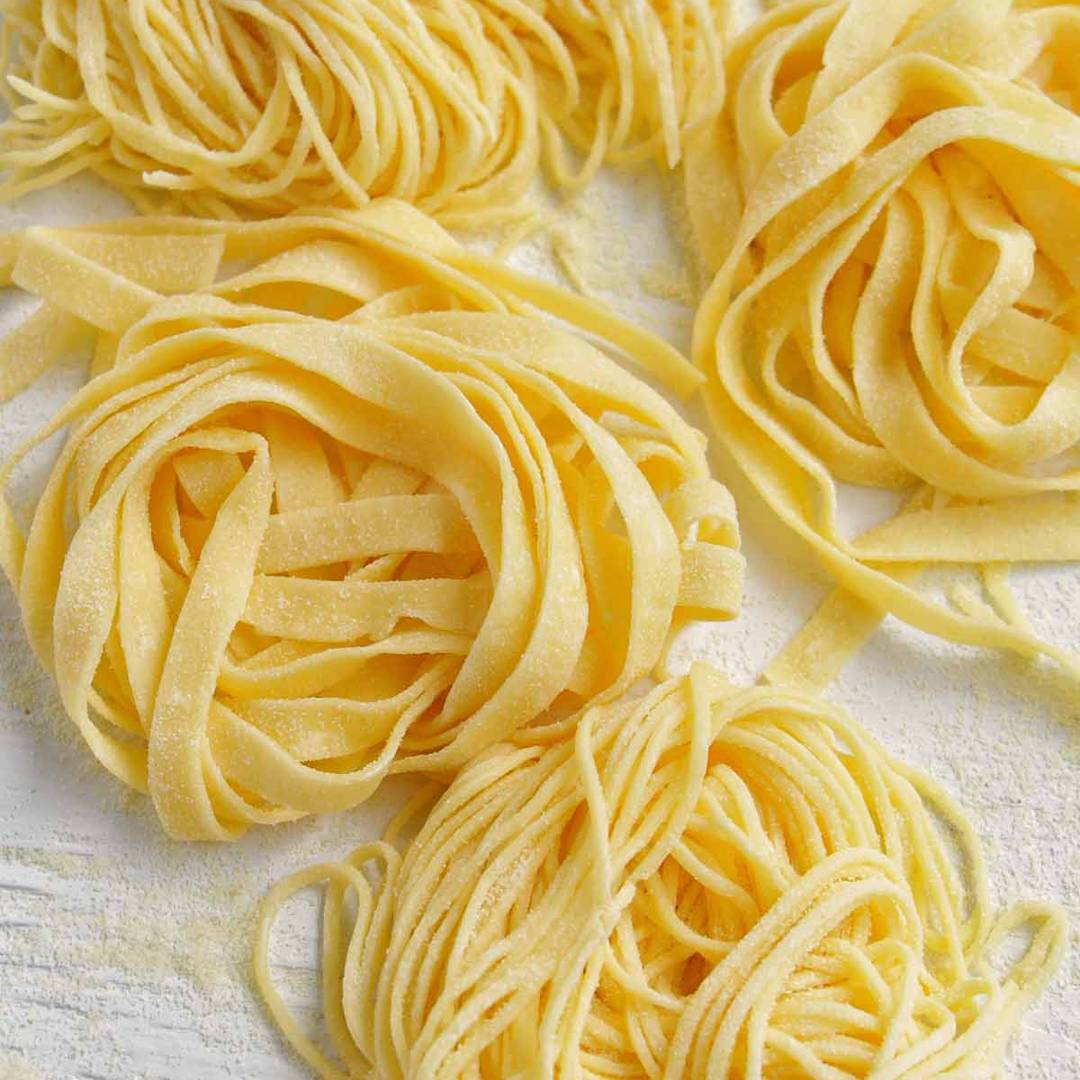 fresh pasta. 