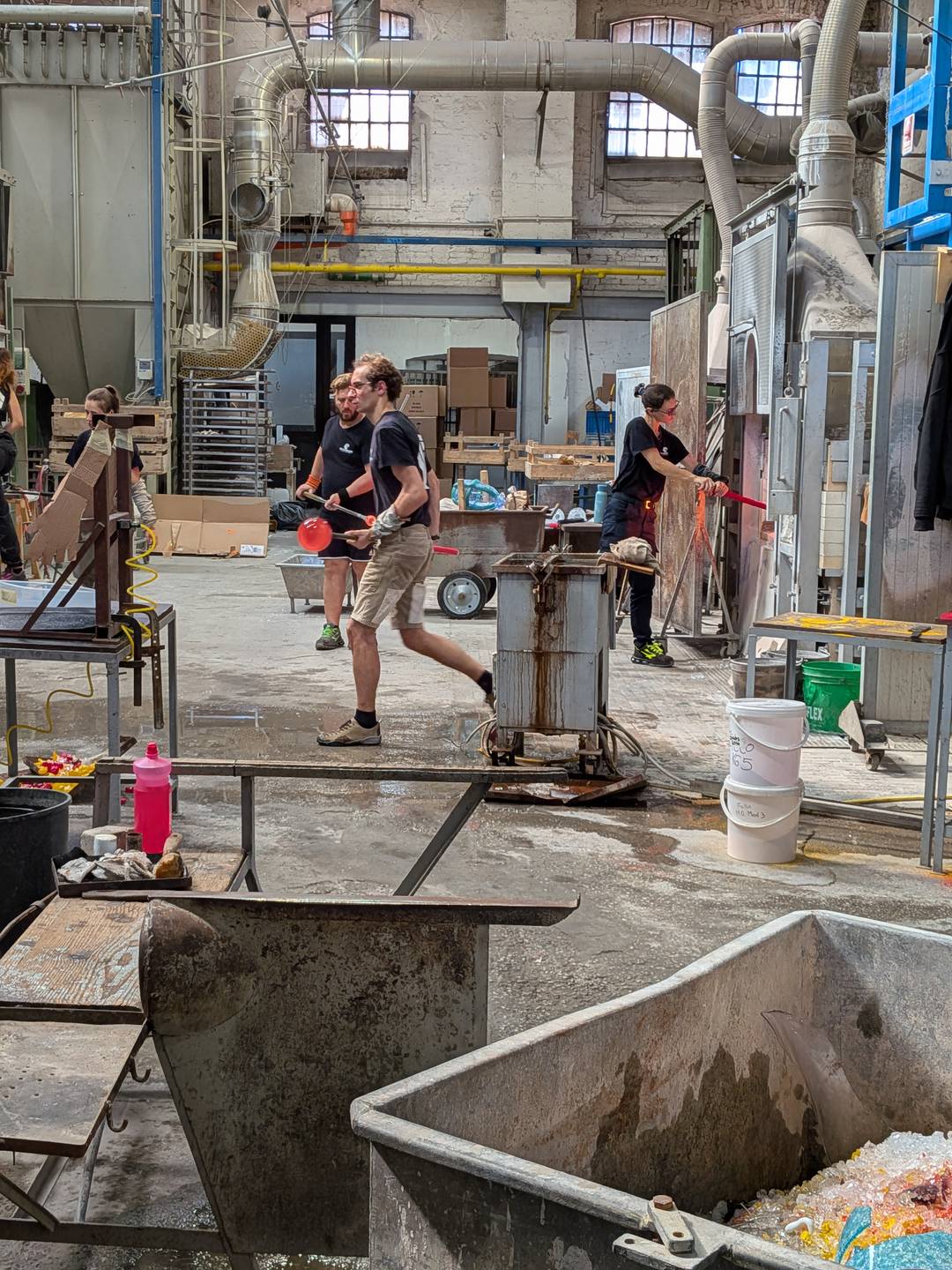 Murano Italy glass workshop