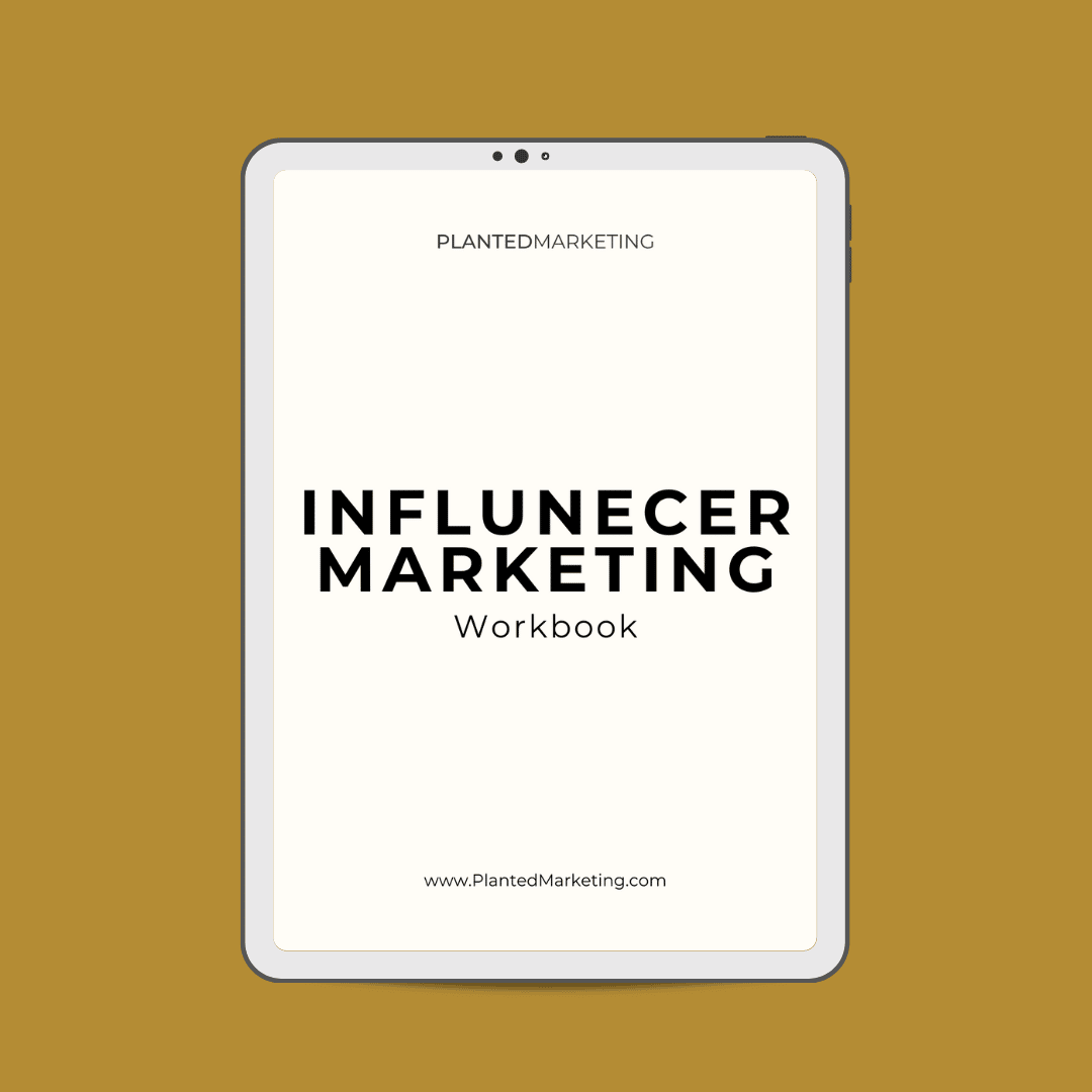 Influencer Marketing Workbook + Tracking System