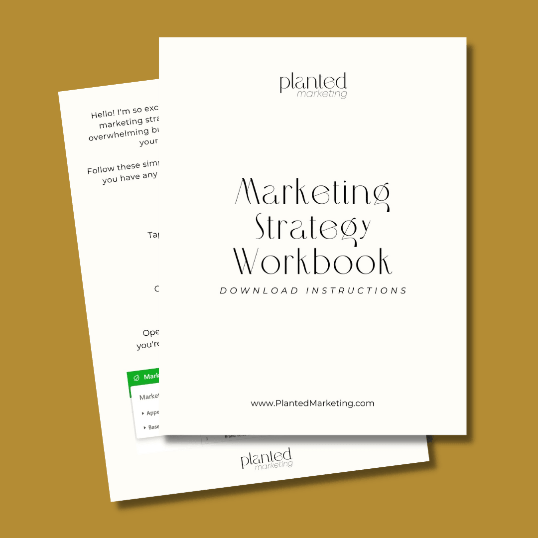 Marketing Strategy Workbook