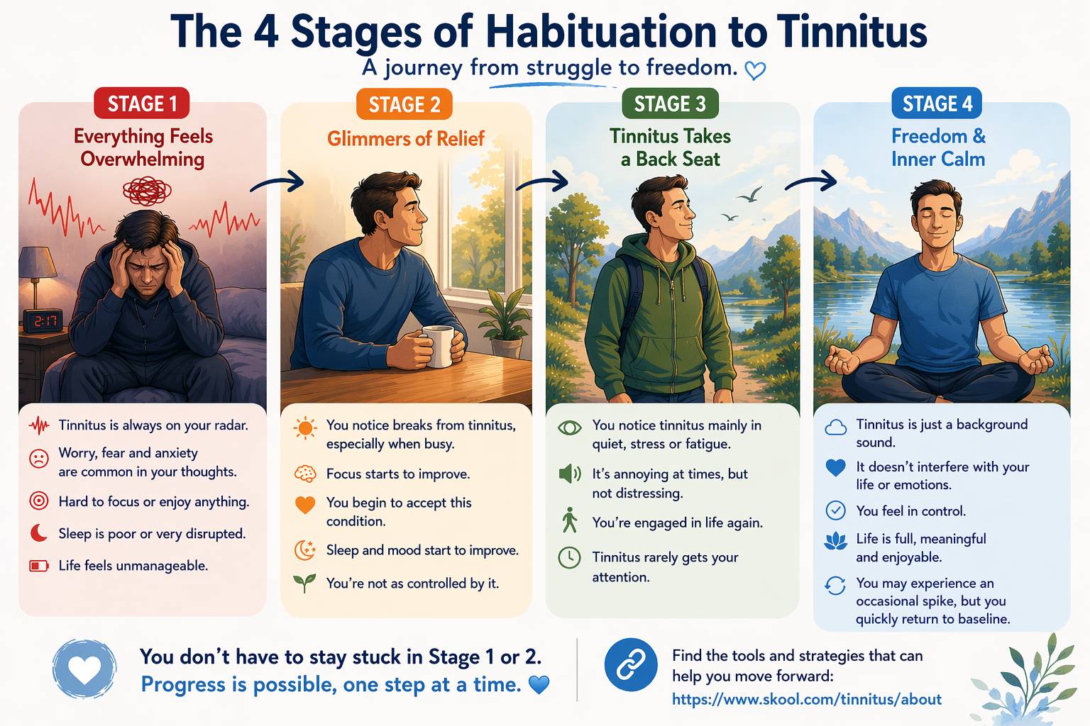 4 Stages of Habituation