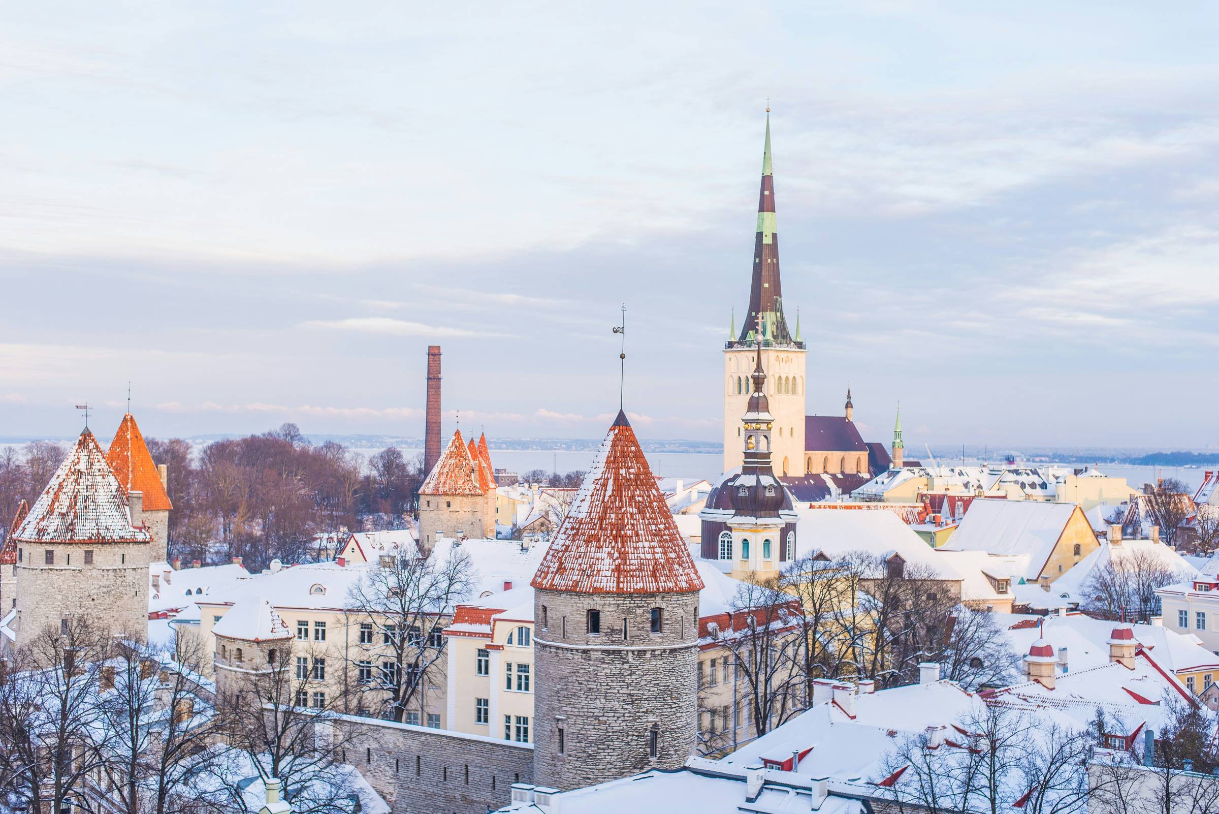 tallinn in winter